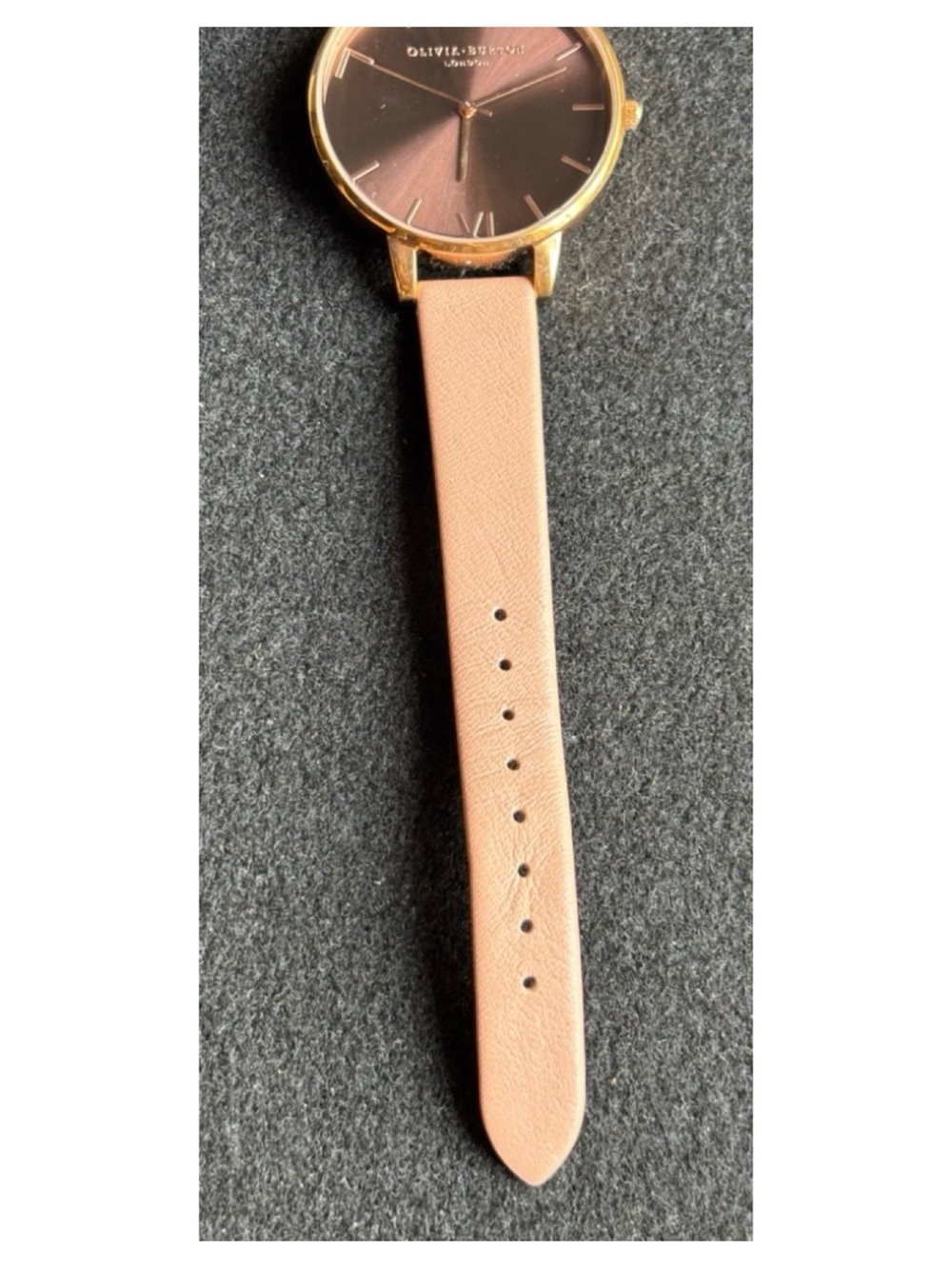 NWOT** Anthropologie Olivia Burton Langley Watch  **Needs Battery View 4